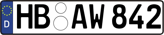 HB-AW842