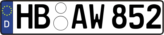 HB-AW852