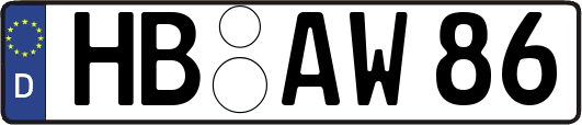HB-AW86