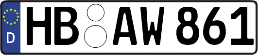 HB-AW861