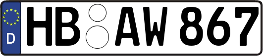 HB-AW867