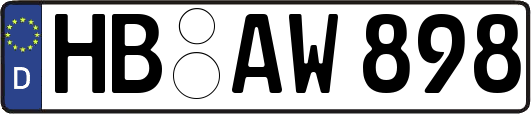 HB-AW898
