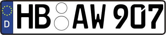 HB-AW907
