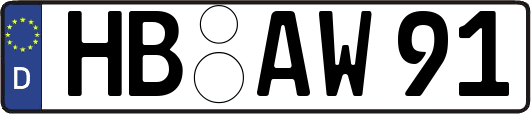 HB-AW91