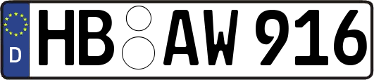 HB-AW916
