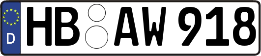 HB-AW918