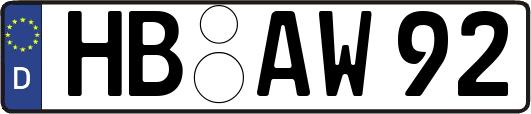 HB-AW92
