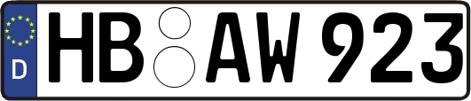 HB-AW923