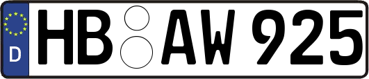 HB-AW925