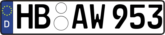 HB-AW953