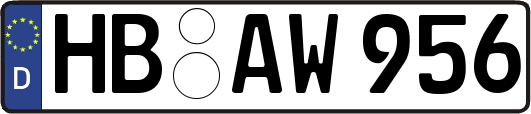 HB-AW956