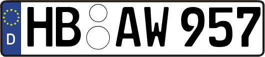 HB-AW957