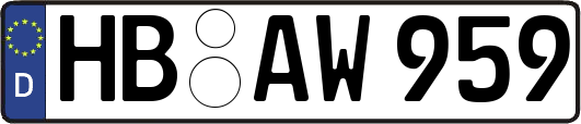 HB-AW959