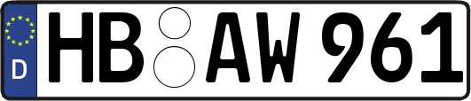 HB-AW961