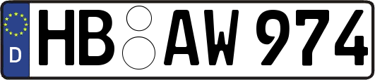 HB-AW974
