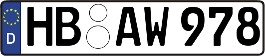 HB-AW978