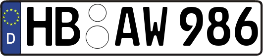 HB-AW986