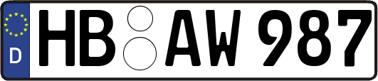 HB-AW987