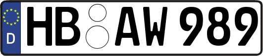 HB-AW989