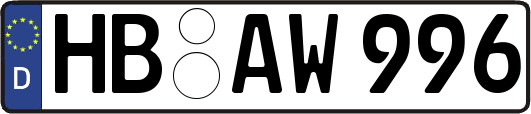 HB-AW996