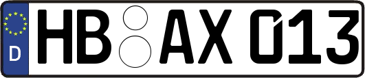 HB-AX013