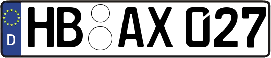 HB-AX027