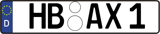 HB-AX1