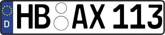 HB-AX113