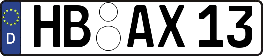 HB-AX13