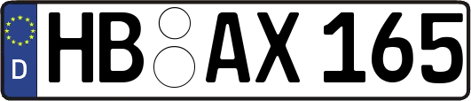 HB-AX165