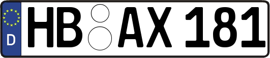 HB-AX181