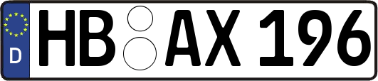 HB-AX196