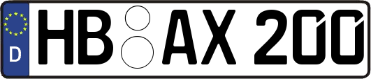 HB-AX200