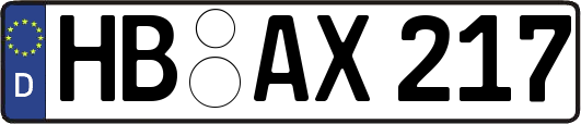 HB-AX217