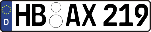 HB-AX219
