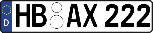 HB-AX222