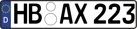 HB-AX223