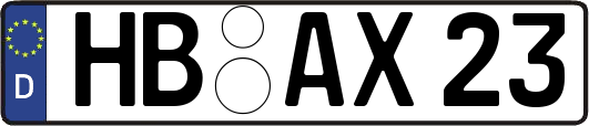 HB-AX23