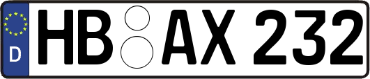 HB-AX232
