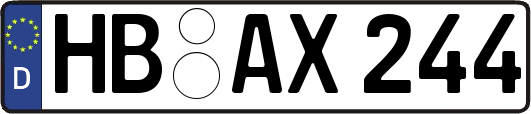 HB-AX244