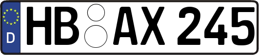 HB-AX245