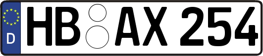 HB-AX254