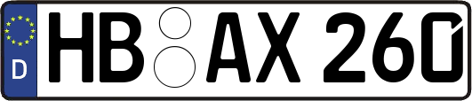 HB-AX260