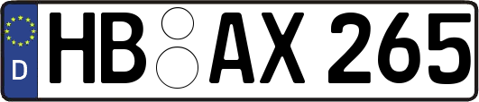 HB-AX265