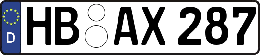 HB-AX287