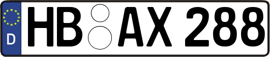 HB-AX288