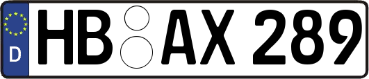 HB-AX289