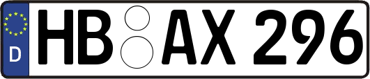 HB-AX296