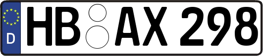 HB-AX298