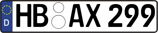 HB-AX299